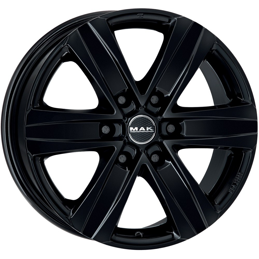 

MAK Stone 6 8,5x20 6/139,7 ET30 d-100,1 Gloss Black (F85206TGB30VU)