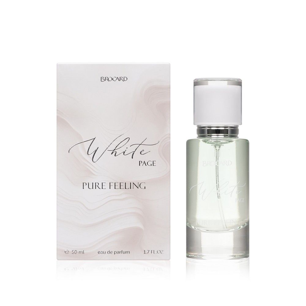 

Парфюмерная вода женская BroСard White Page Pure feeling 50 мл