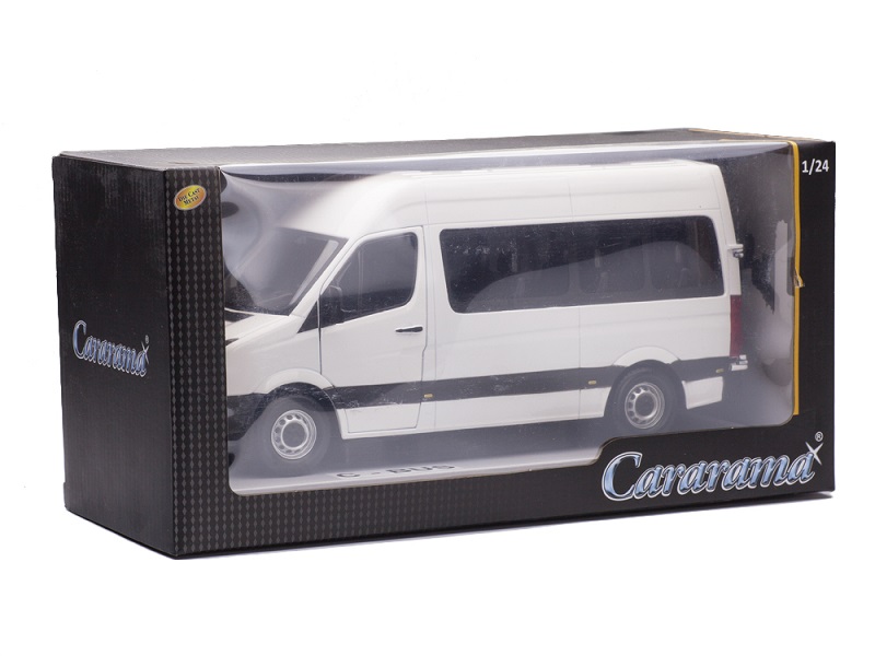 Машинка Cararama Volkswagen Crafter Bus белый 1 24, 30184 конструктор пластиковый sdl кроссовер красный 127 деталей