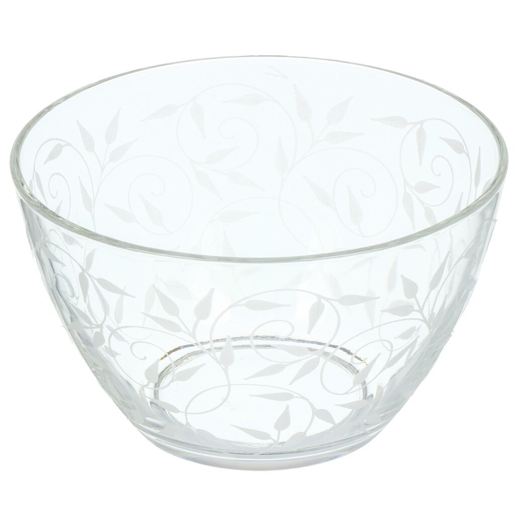 

Салатник стекло Glasstar Весна G33_1329_1 круглый 18.8х11 см прозрачный, Весна