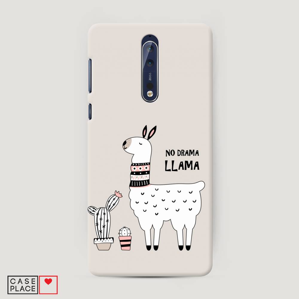 

Чехол Awog "No drama LLama" для Nokia 8, 120620-1