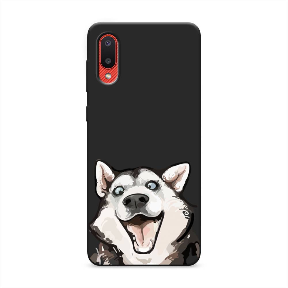 

Чехол Awog на Samsung Galaxy A02 / Самсунг A02 "Радостный хаски", Разноцветный, 2102552-1