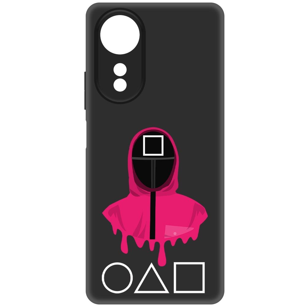 

Чехол-накладка Krutoff Soft Case Игра в кальмара-Начальник для Oppo A58 4G черный