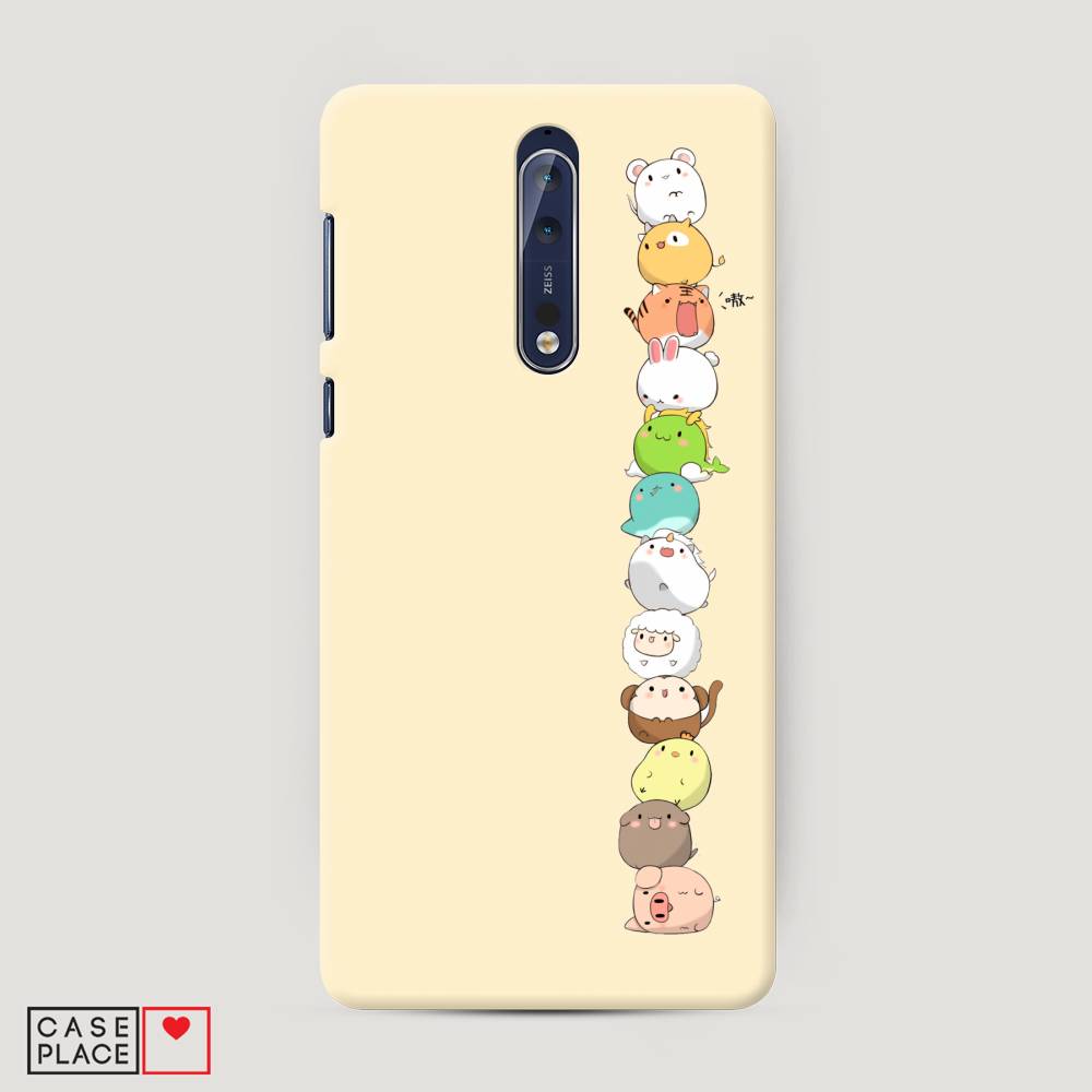 

Чехол Awog "Питомцы Чиби" для Nokia 8, 120620-1