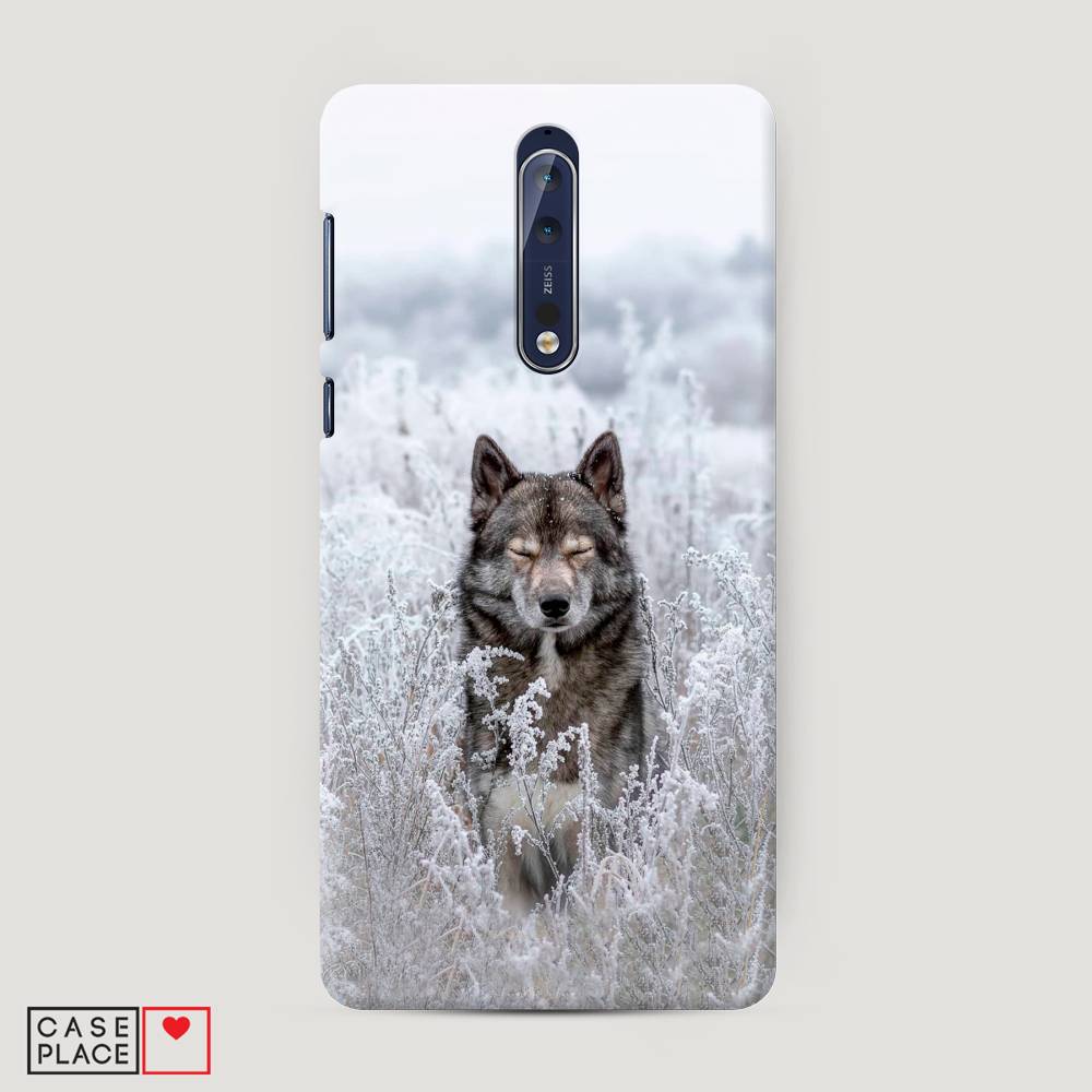 

Чехол Awog "Волк в поле" для Nokia 8, 120620-1