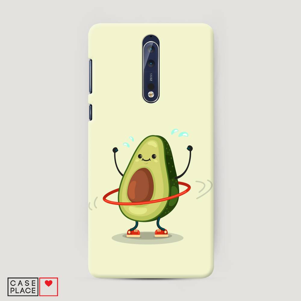

Чехол Awog "Авокадо с обручем" для Nokia 8, 120620-7
