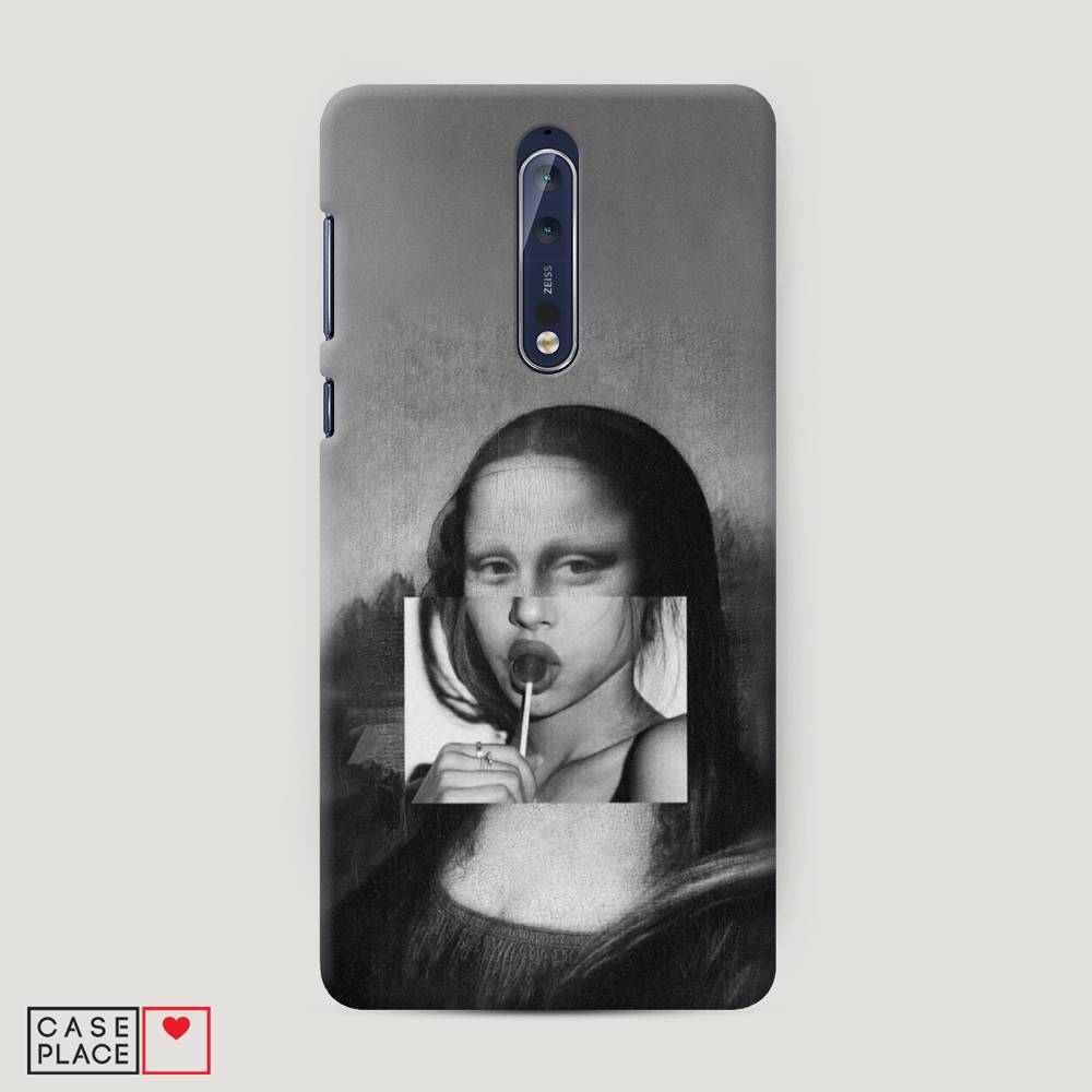 

Чехол Awog "Mona Lisa sucking lollipop" для Nokia 8, 120620-7