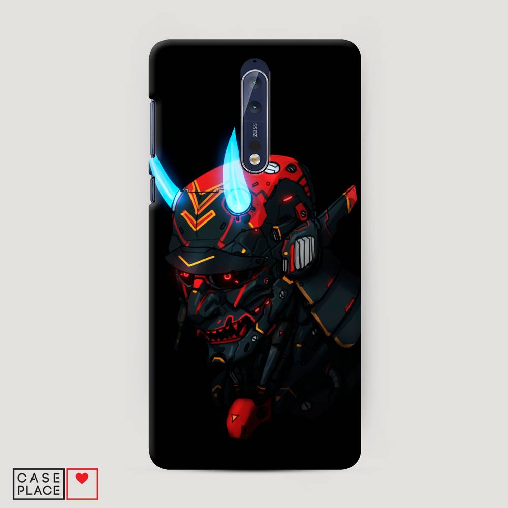 

Чехол Awog "Неоновый самурай" для Nokia 8, 120620-5