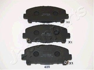 

Тормозные колодки Japanparts передние pa409af