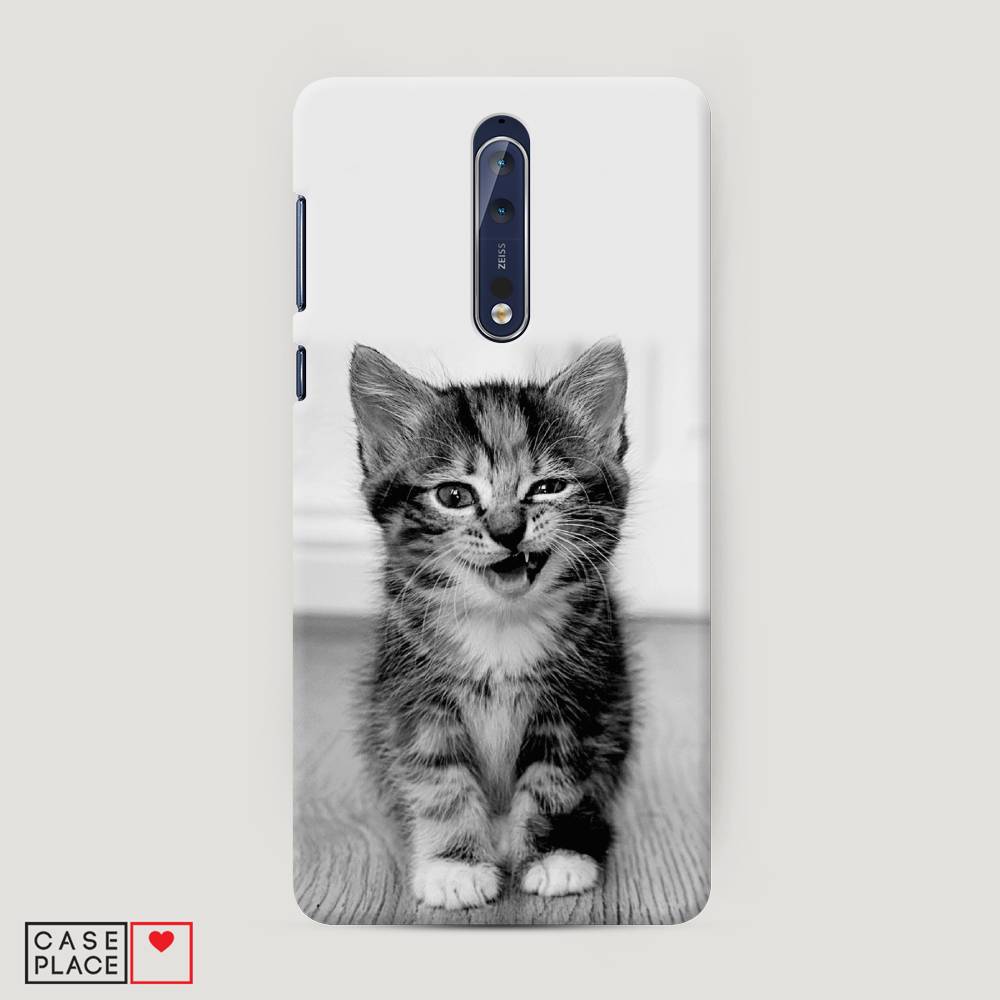 

Чехол Awog "Подмигивающий котенок" для Nokia 8, 120620-1