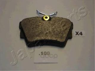 

Тормозные колодки Japanparts задние pp109af