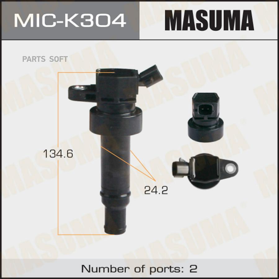 

Катушка Зажигания I30, Tucson / Gamma 08- Masuma арт. MICK304