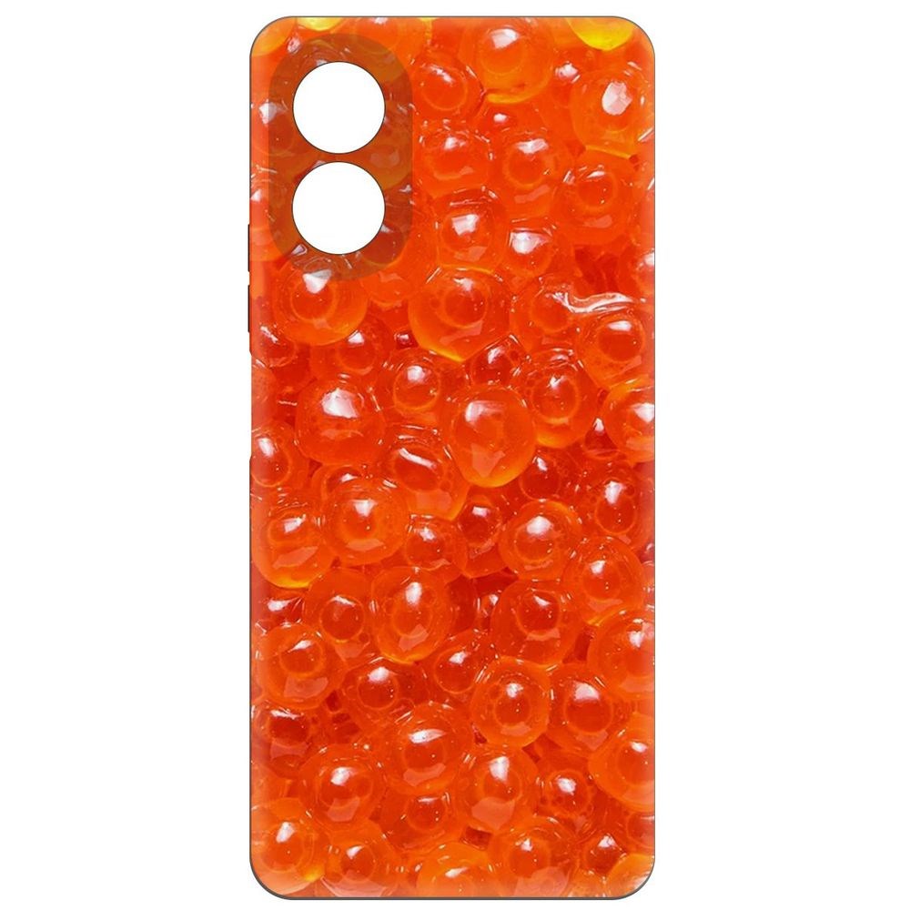 

Чехол-накладка Krutoff Soft Case Икра для Oppo A38 4G черный