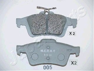 фото Колодки зад.mazda 3 japanparts pp005af