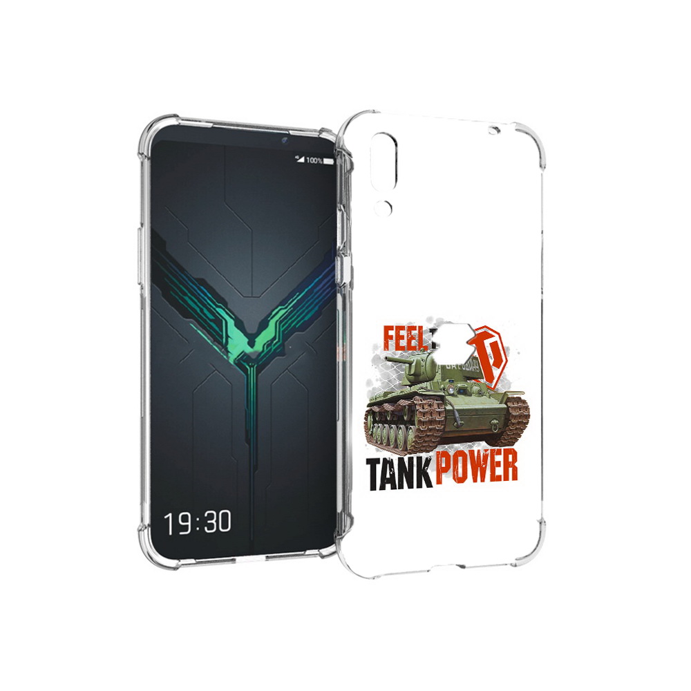 

Чехол MyPads Tocco для Xiaomi Black Shark 2 Танк (PT144492.263.169), Прозрачный, Tocco