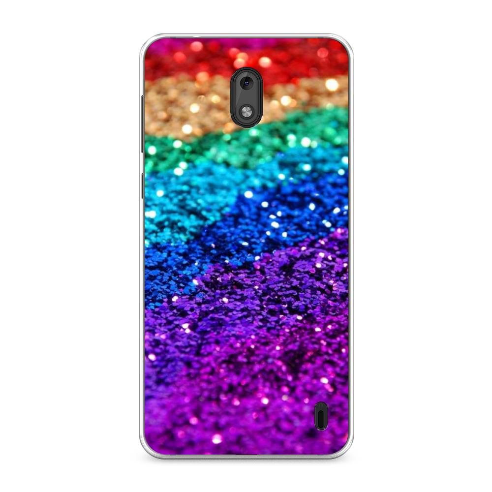 

Чехол Awog на Nokia 2 / Нокиа 2 "Блестящая радуга рисунок", 120850-3