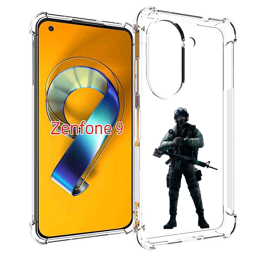 

Чехол MyPads Tom-Clancy's-Rainbow-Six-2 для Asus Zenfone 9 (AI2202), Прозрачный, Tocco