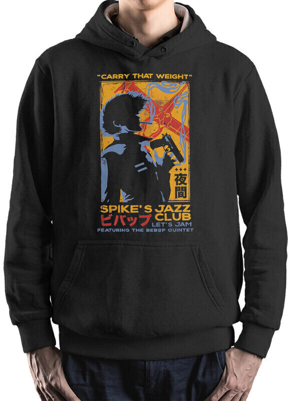 

Худи мужское Dream Shirts Ковбой Бибоп черное 52 RU, Ковбой Бибоп