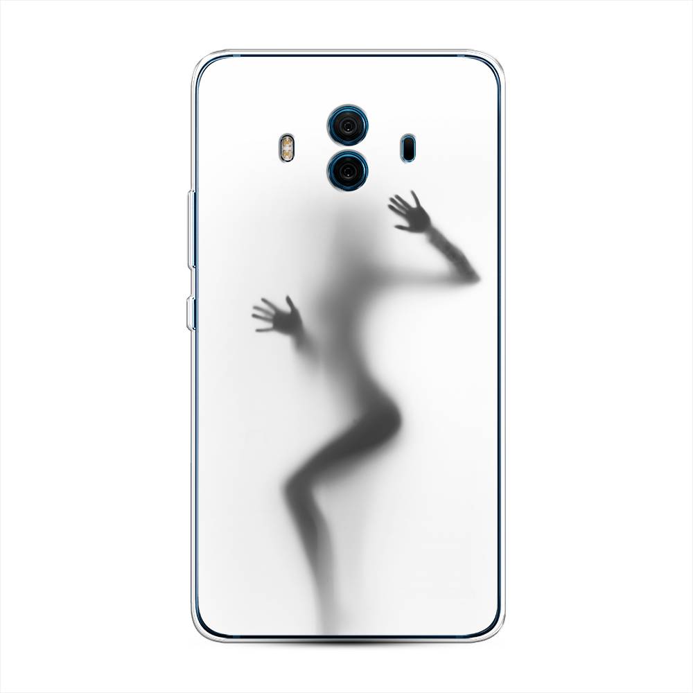

Чехол Awog на Huawei Mate 10 "Девушка в душе", Разноцветный, 63350-7