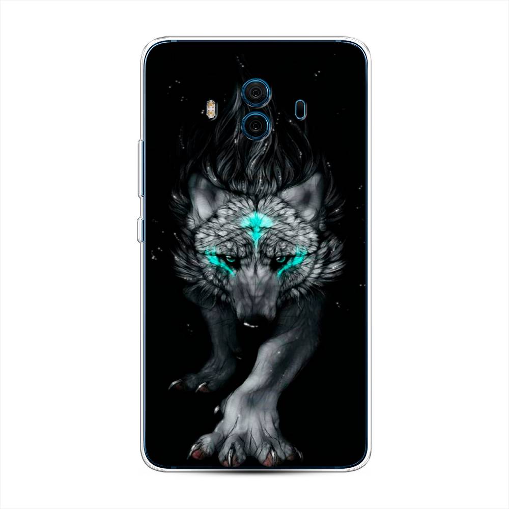 

Чехол Awog на Huawei Mate 10 "Волшебный волк", Разноцветный, 63350-2