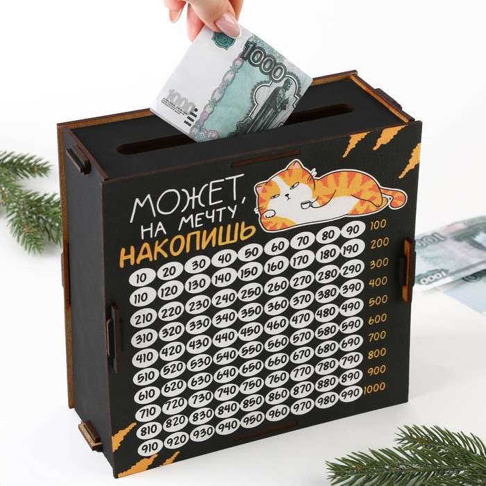 

Копилка «Может на мечту накопишь»