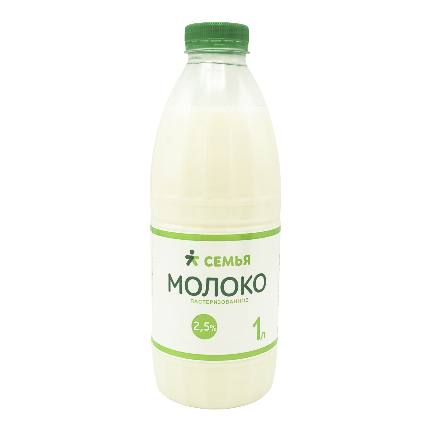 

Молоко 2,5% пастеризованное 1 л Семья БЗМЖ