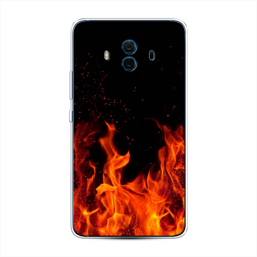 

Чехол Awog на Huawei Mate 10 "Все в огне", Разноцветный, 63350-4