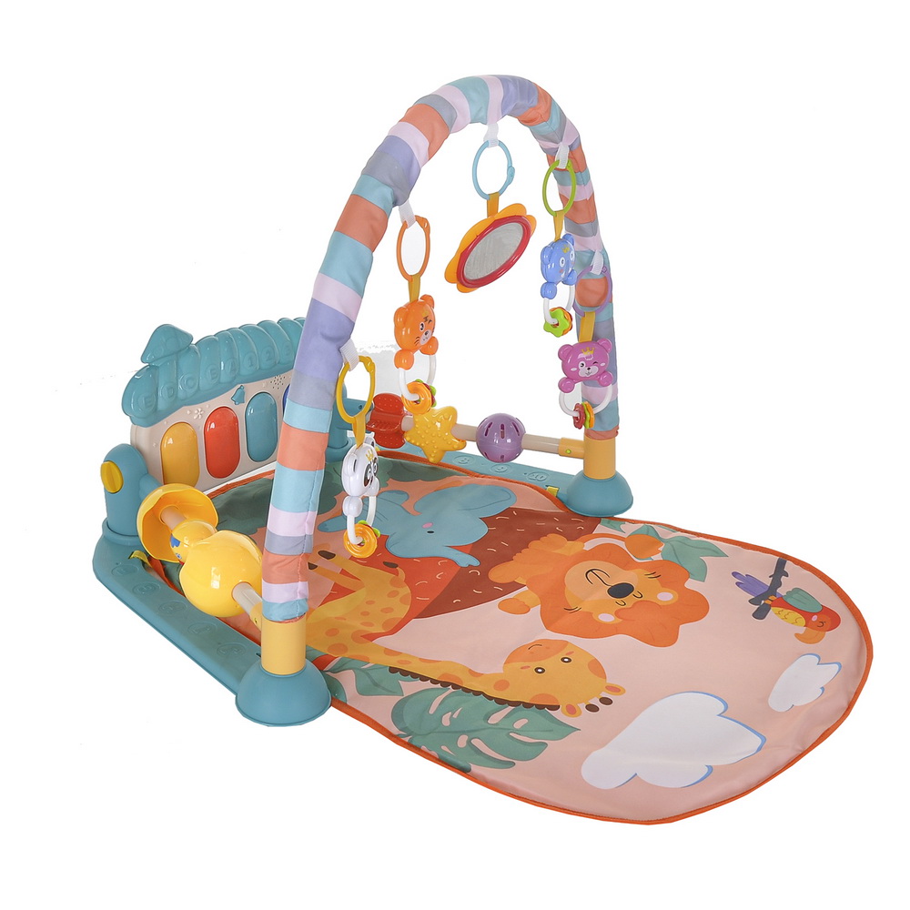 Развивающий коврик  с пианино Haunger Африка Голубой