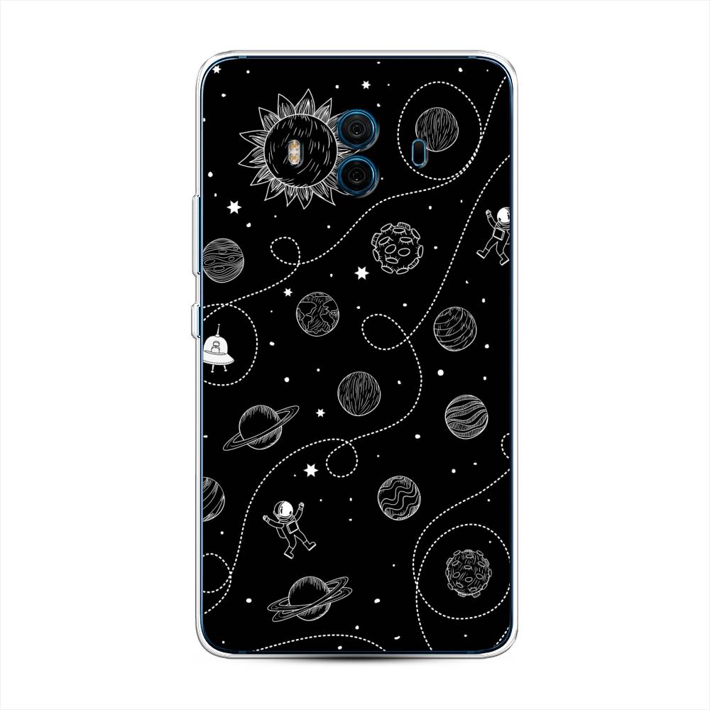 

Чехол Awog на Huawei Mate 10 "В невесомости", Разноцветный, 63350-4