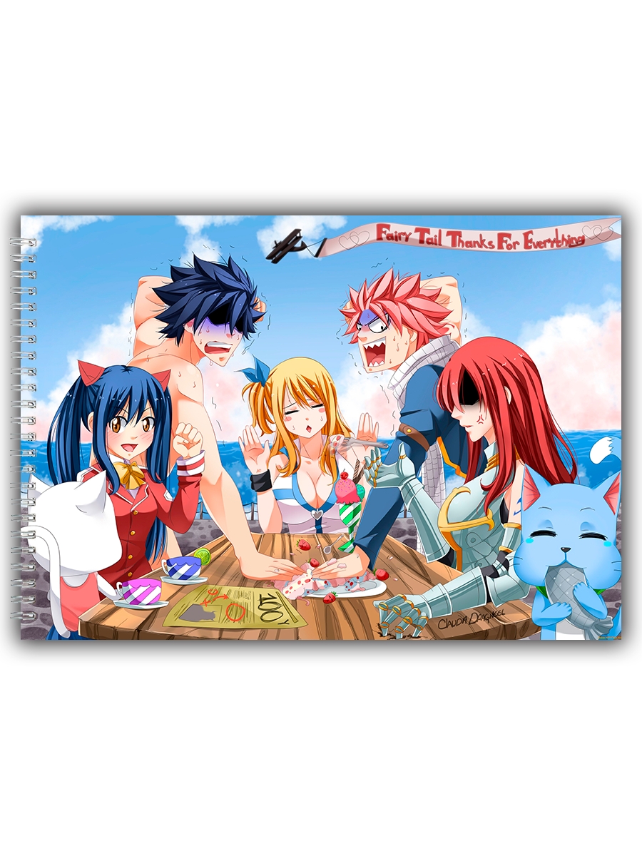 

Альбом для рисования DRABS Хвост феи Claudia Dragneel