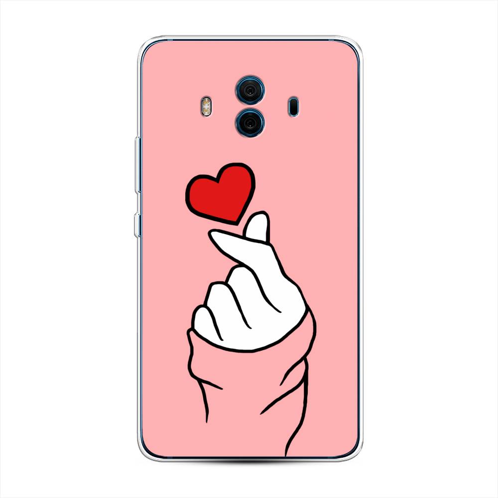 

Чехол Awog на Huawei Mate 10 "Милое сердечко", Разноцветный, 63350-7