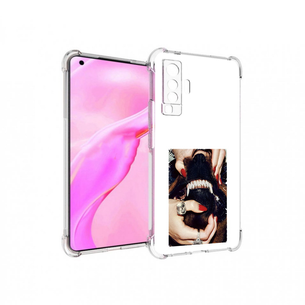 

Чехол MyPads Tocco для Vivo X50 маникюр (PT226969.391.457), Прозрачный, Tocco