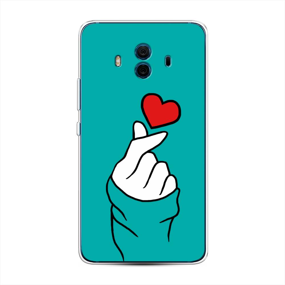 

Чехол Awog на Huawei Mate 10 "Маленькое сердечко", Разноцветный, 63350-7