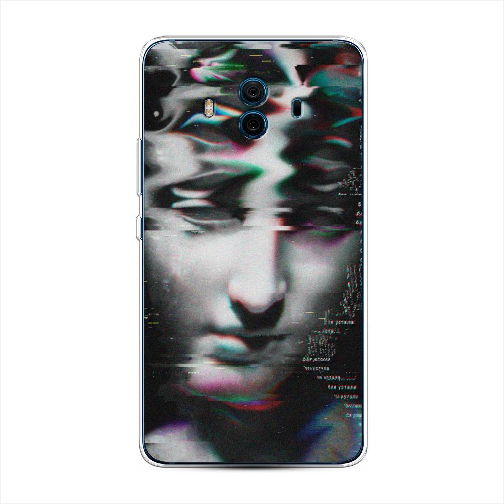 

Чехол Awog на Huawei Mate 10 "Glitch Art", Разноцветный, 63350-9