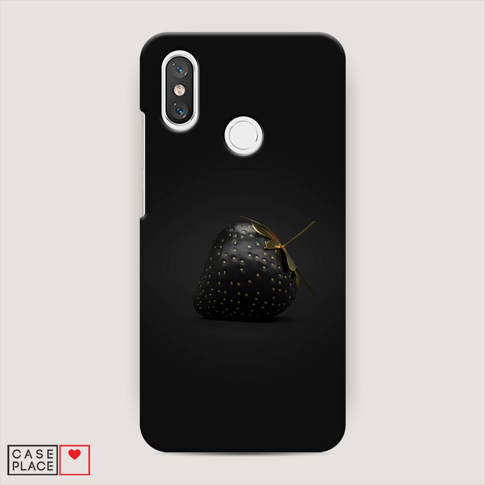 

Пластиковый чехол "Черная клубника" на Xiaomi Mi 8, 33520-7