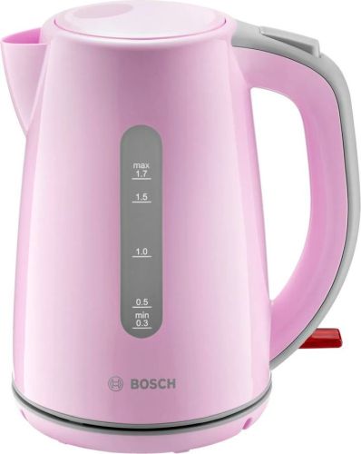 Чайник электрический Bosch TWK7500K 1.7 л розовый подставка для украшений шкатулка 2 яруса 30 ячеек 17 11 4 6 см пласик розовый 100994