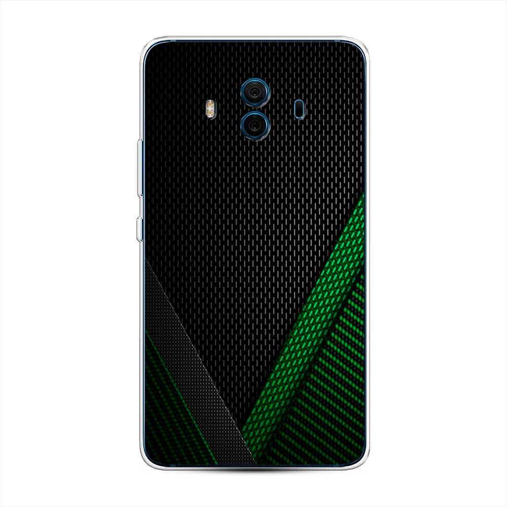 

Чехол Awog на Huawei Mate 10 "Зеленый карбон", Разноцветный, 63350-3
