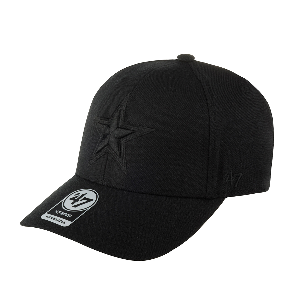 Бейсболка унисекс 47 BRAND F-MVP09WBV-BKB Dallas Cowboys NFL черная, one size