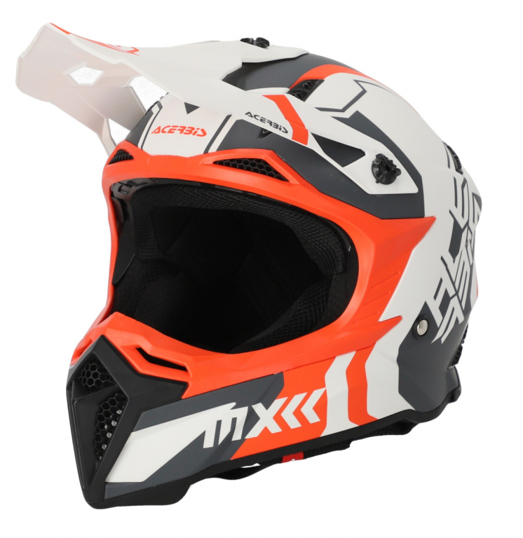 

Шлем Acerbis PROFILE 5 22-06 White Orange S, Белый;оранжевый;серый;черный, 0025274.229