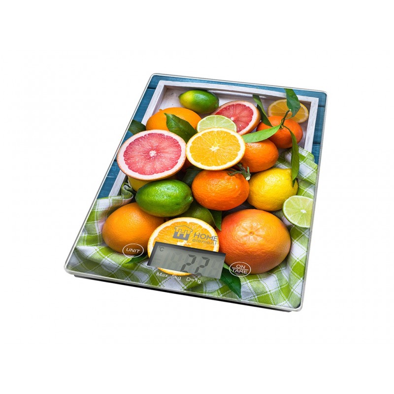 фото Весы кухонные home element he-sc935 citrus fresh