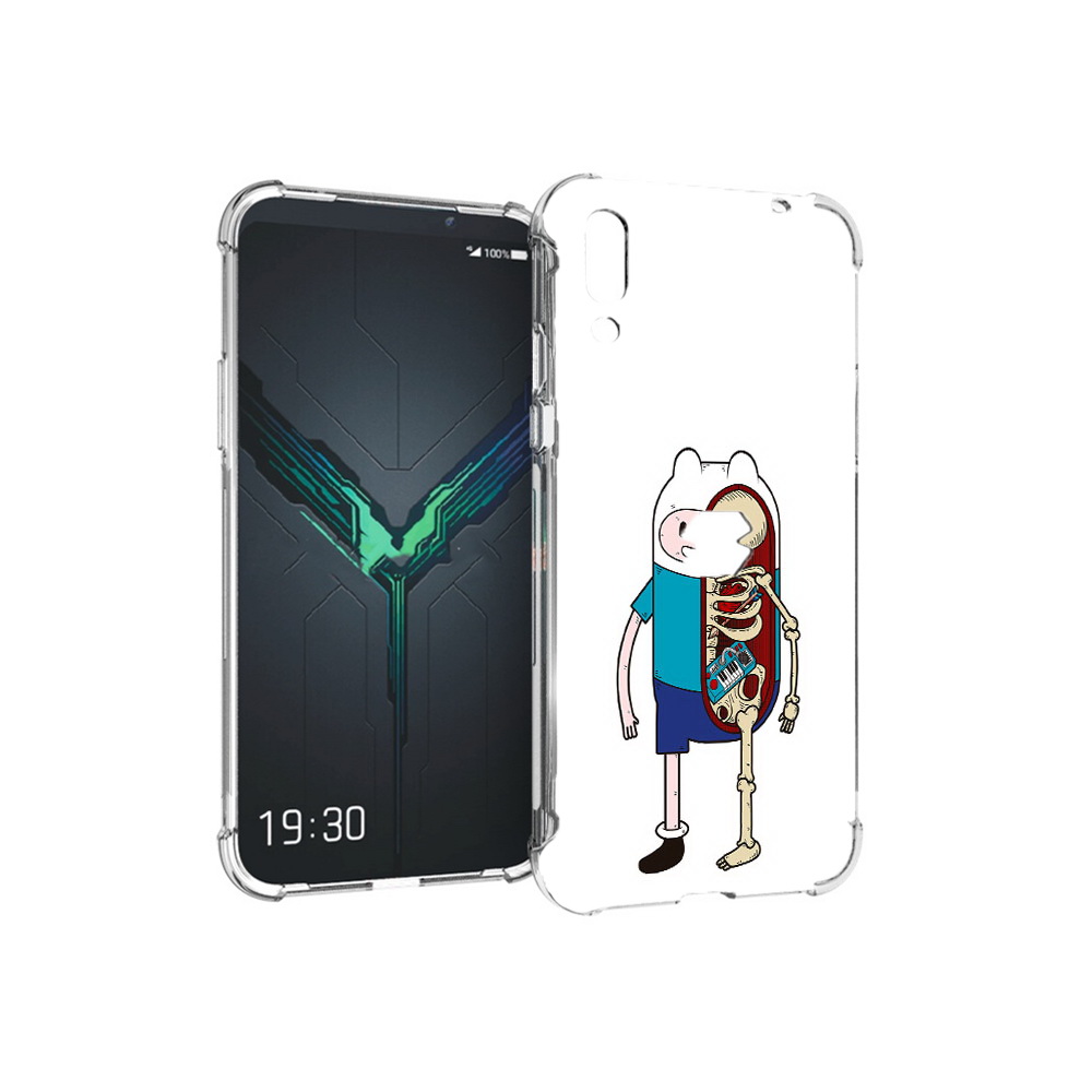 

Чехол MyPads Tocco для Xiaomi Black Shark 2 Финн скелет (PT144492.263.187), Прозрачный, Tocco