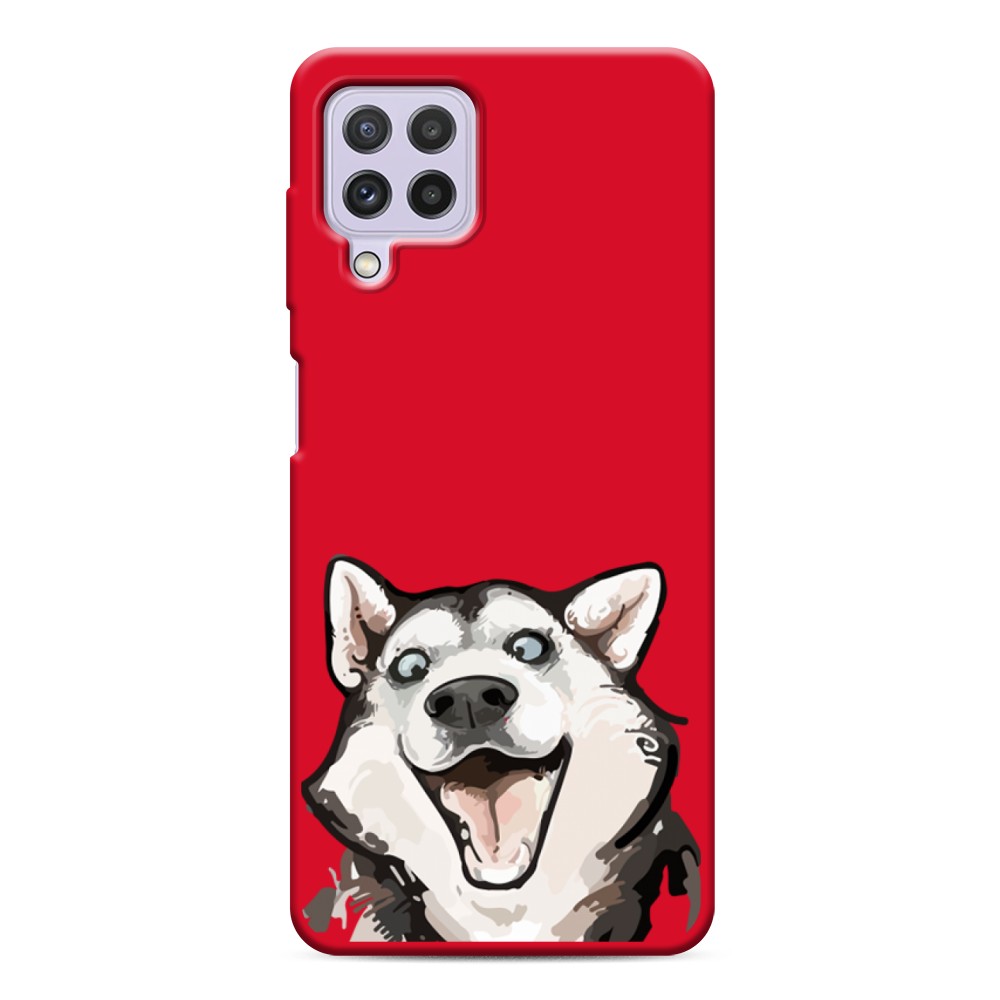 

Чехол Awog на Samsung Galaxy A22 / Самсунг A22 "Радостный хаски", Разноцветный, 2103153-1