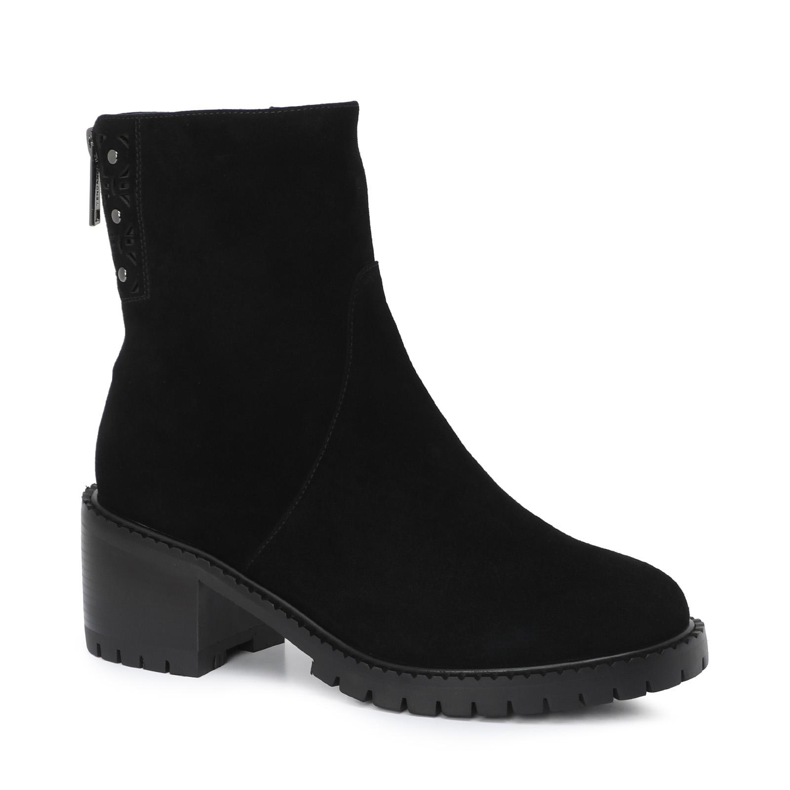 

Полусапоги женские Tendance X1281-01M-S017 черные 40 EU, Черный, X1281-01M-S017