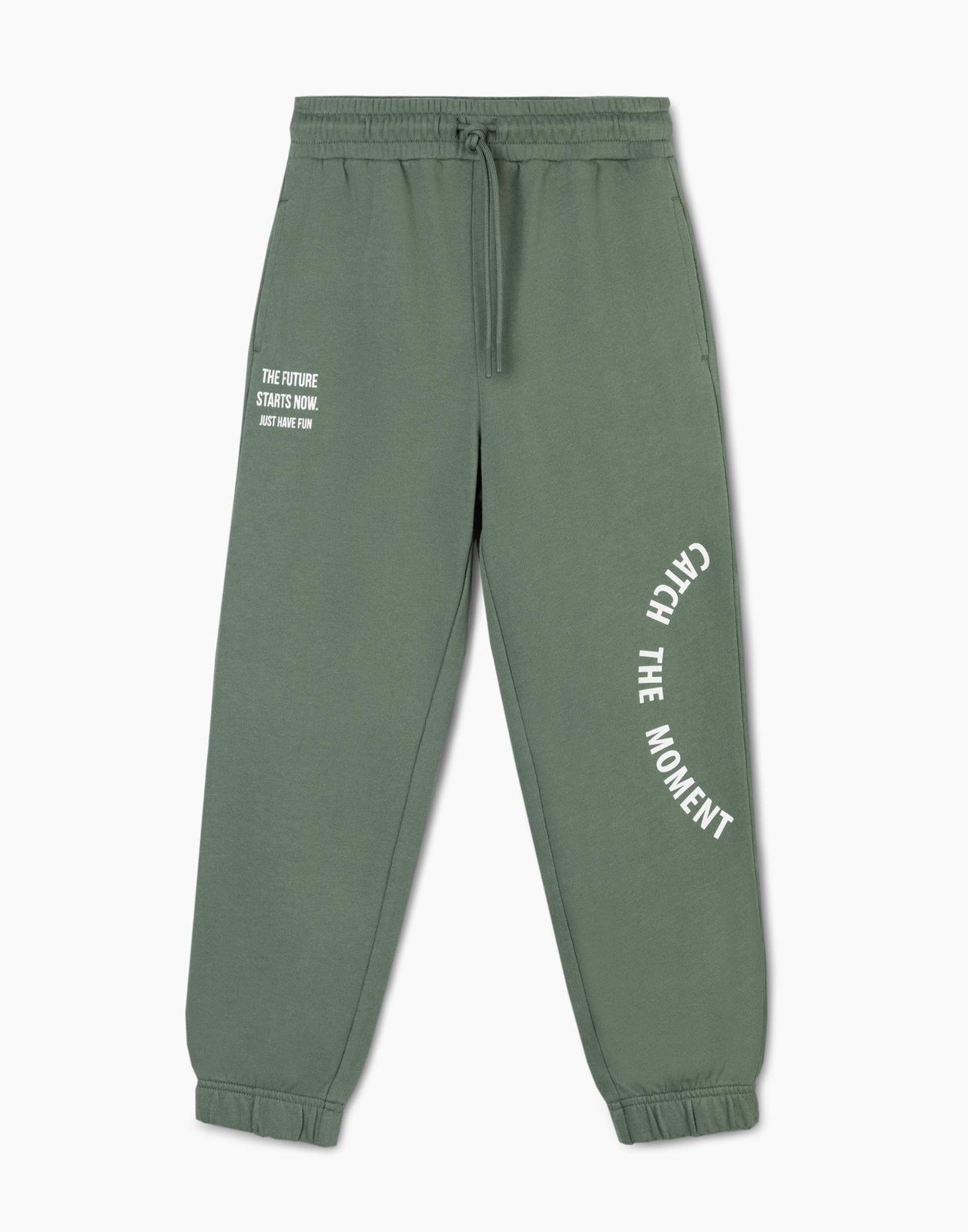 

Спортивные брюки для мальчика Gloria Jeans BAC013002 светло-хаки 4-6л/116, Зеленый, BAC013002