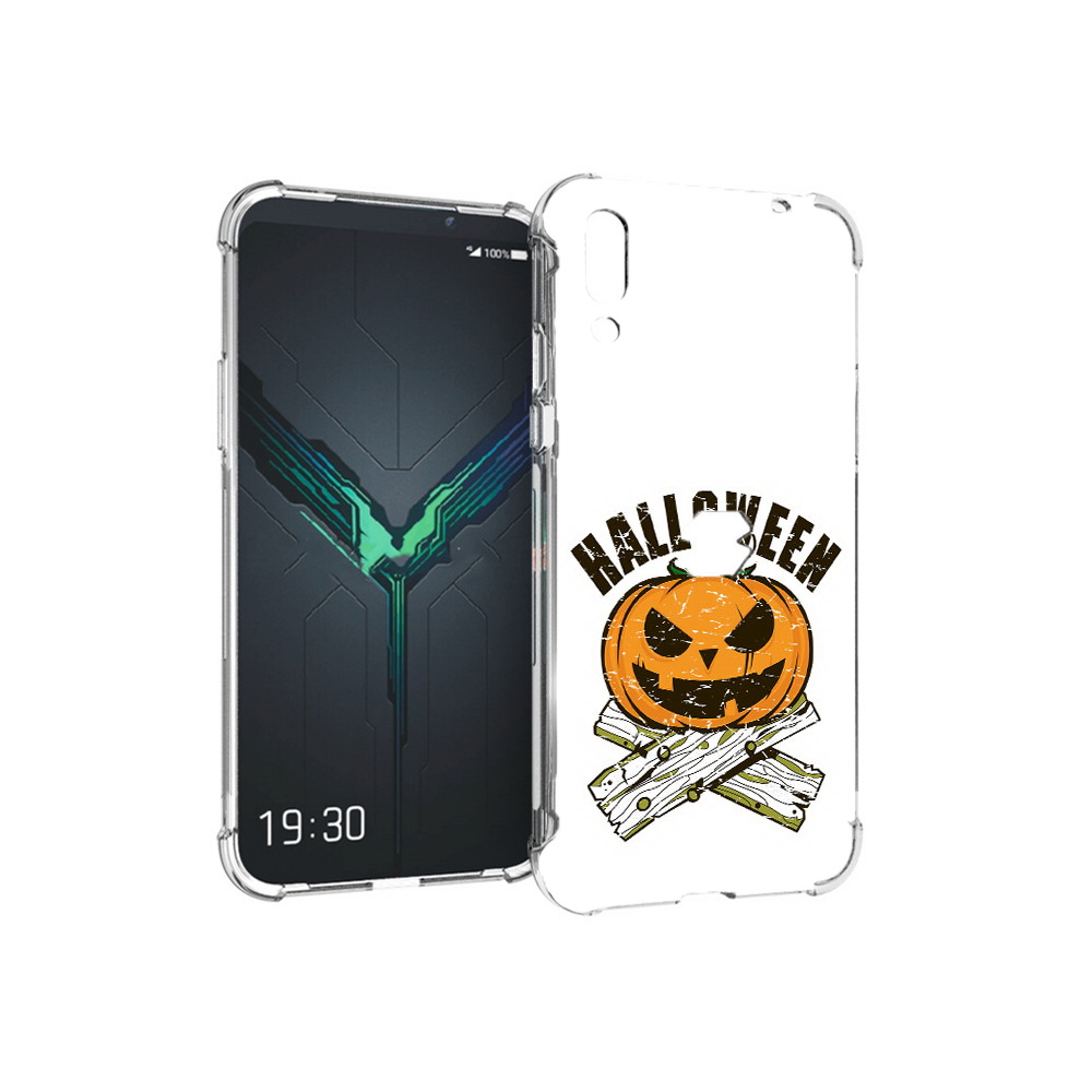 

Чехол MyPads Tocco для Xiaomi Black Shark 2 Хэллоуин доски тыква (PT144492.263.194), Прозрачный, Tocco