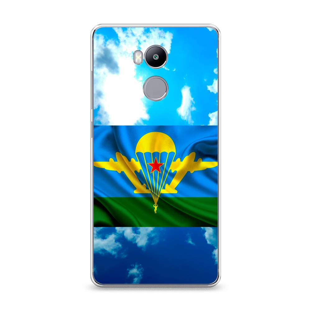 фото Силиконовый чехол "вдв флаг в небесах" на xiaomi redmi 4 pro awog