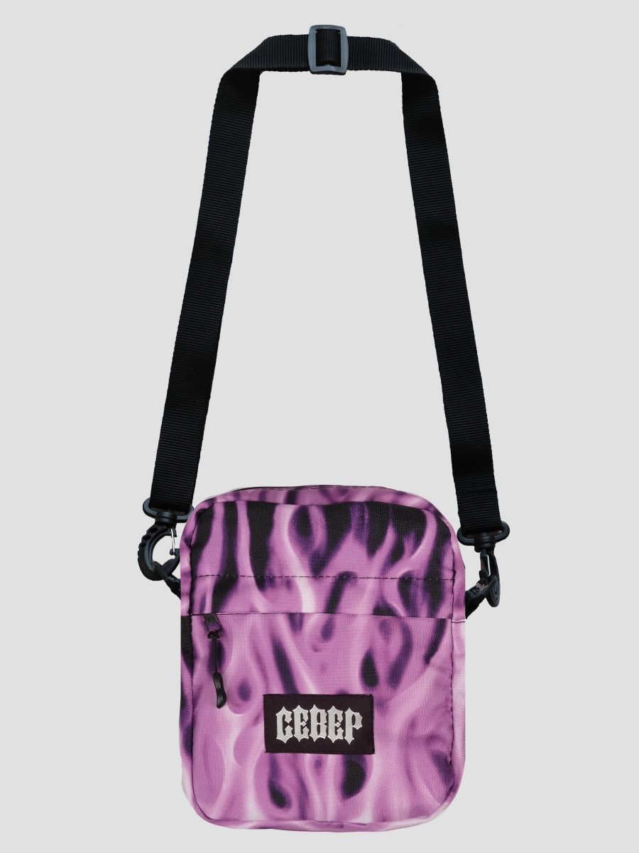 

Сумка унисекс Severclothing B-Ogon, светло-лиловый, Фиолетовый, B-Ogon