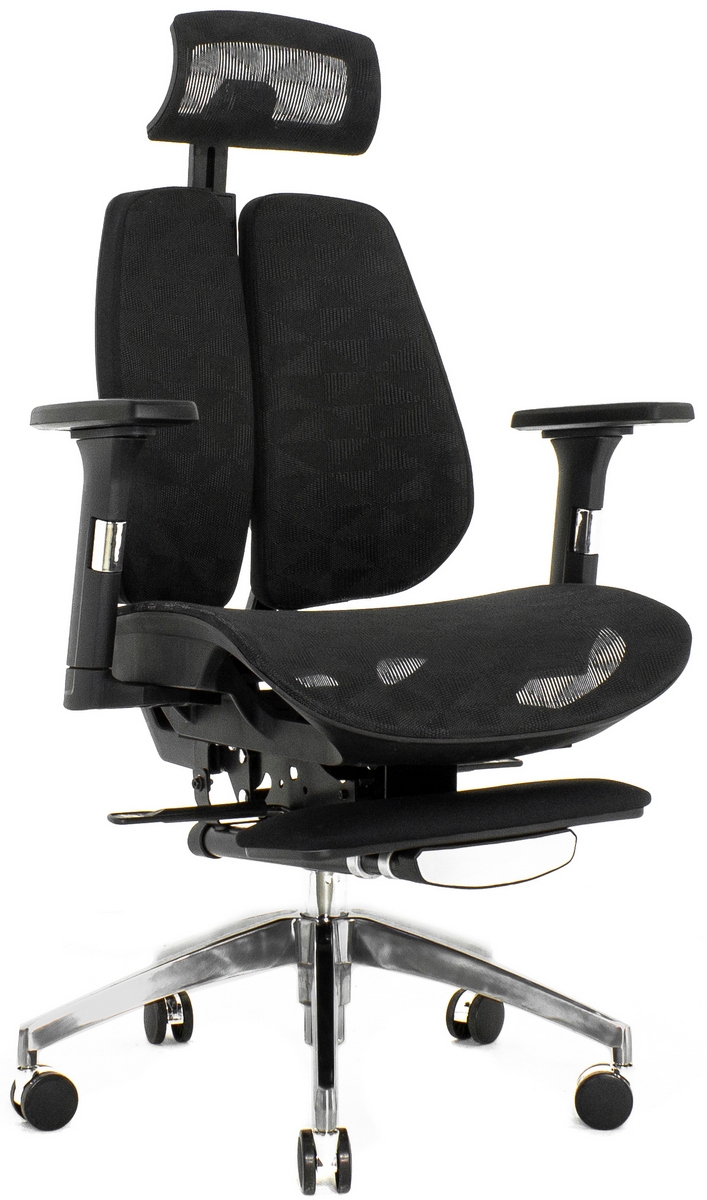 

Офисное кресло с подножкой Falto Orto Bionic Combi Footrest AMS-158A - черный, Orto Bionic Combi Footrest