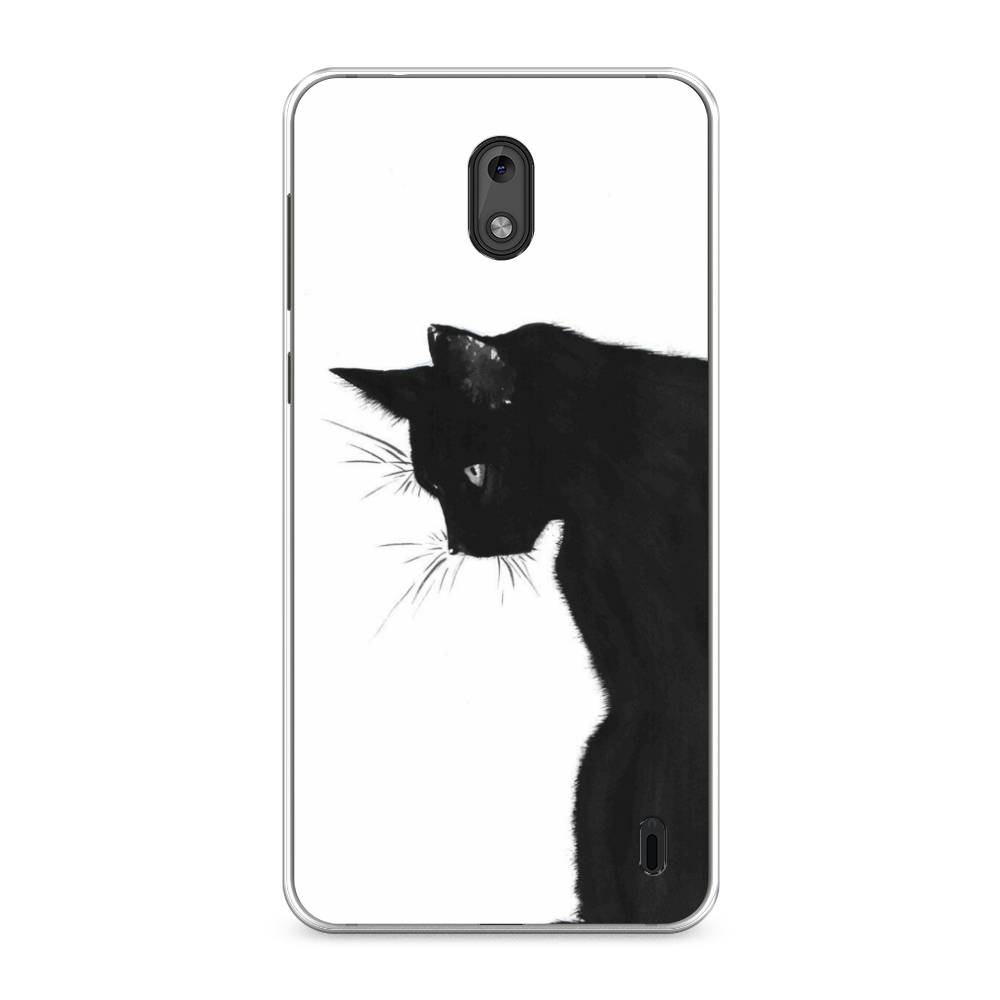 

Чехол Awog на Nokia 2 / Нокиа 2 "Black cat", Черный;белый, 120850-1