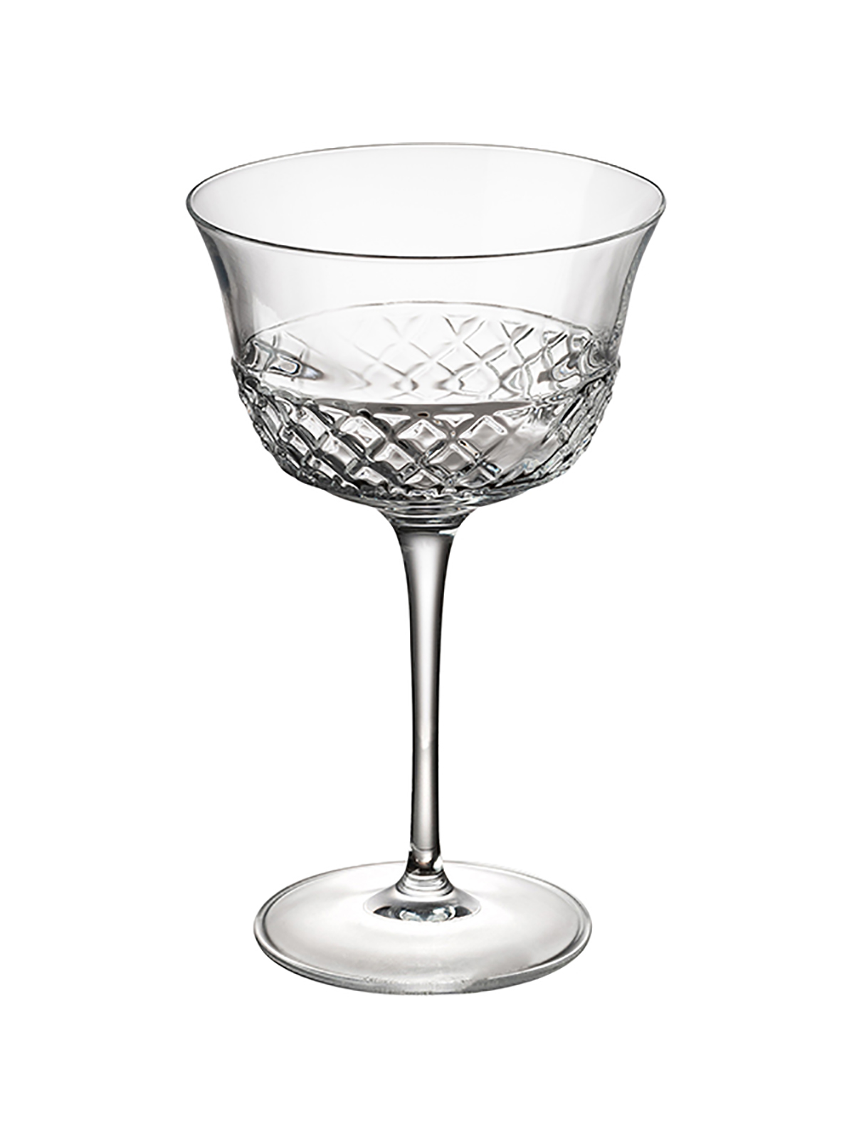 

Коктейльная рюмка Рома 1960 Bormioli Luigi хрустальный 260 мл прозрачная, Прозрачный